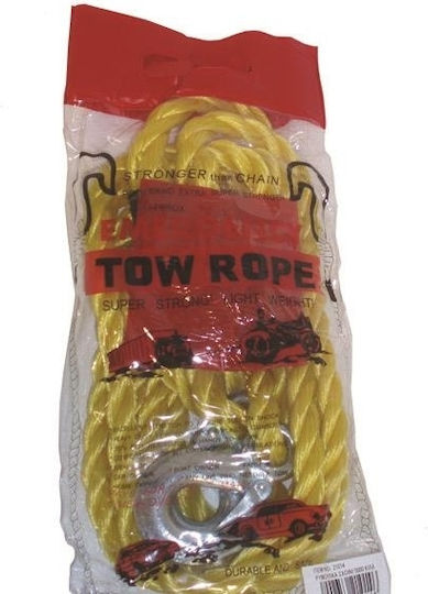 Autoline Car Towing Equipment with Tensile Strength up to 5 Tons 4m in Yellow Color
