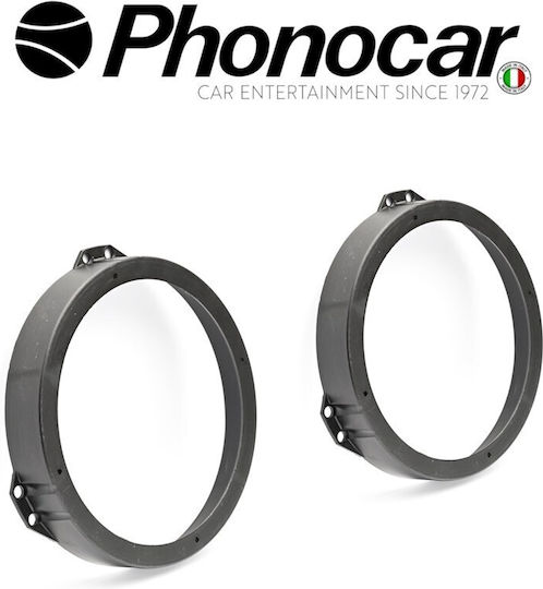 Phonocar Inel pentru difuzor de Mașină Partea din față 165mm Honda Jazz Opel Astra / Calibra / Meriva / Omega / Tigra / Vectra / Zafira 2buc