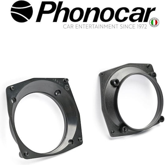 Phonocar Βάσεις Ηχείων Πίσω 130mm για Fiat Punto 1999-2005 2τμχ
