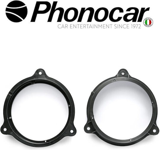 Phonocar Speaker Ring Car Nissan Juke / Micra / NV200 / Qashqai 2pcs