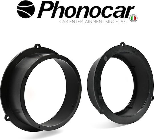 Phonocar Βάσεις Ηχείων Πίσω 165mm για Audi A4 2009 2τμχ