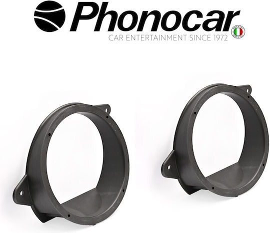 Phonocar Βάσεις Ηχείων Μπροστινές 165mm για Peugeot 207 2τμχ