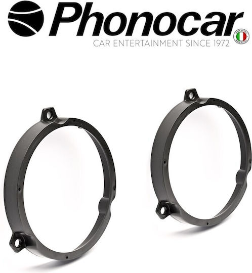 Phonocar Inel pentru difuzor de Mașină Partea din față 165mm Kia Rio 2017 2buc