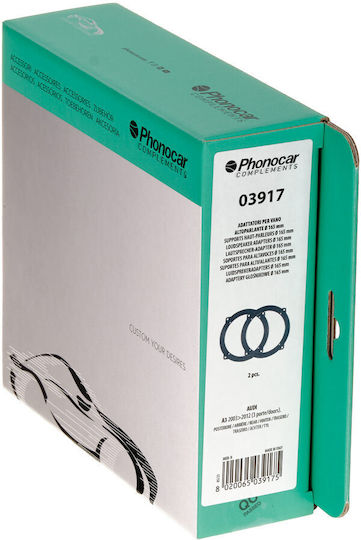 Phonocar Speaker Ring Car Back Audi A3 2003 2pcs