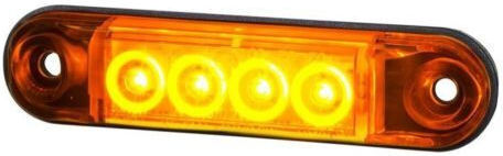M-Tech Truck Volume Lights 1pcs 12 / 24V - Red WMLHOR676