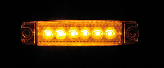 Lampa Φώτα Όγκου Φορτηγού 20τμχ 12-24V - Πορτοκαλί L9702.5