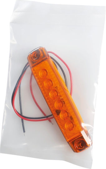 Lampa Φώτα Όγκου Φορτηγού 20τμχ 12-24V - Πορτοκαλί L9702.5