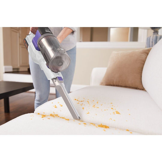 Black & Decker Rechargeable Stick Vacuum 18V White BHFEV1825CP