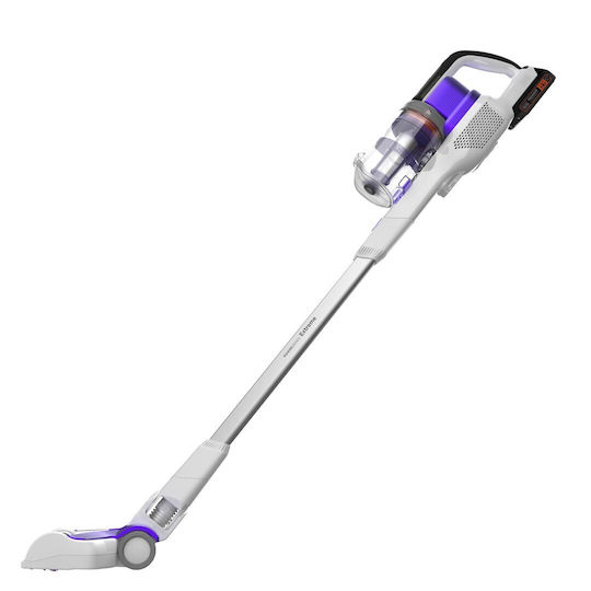 Black & Decker Rechargeable Stick Vacuum 18V White BHFEV1825CP