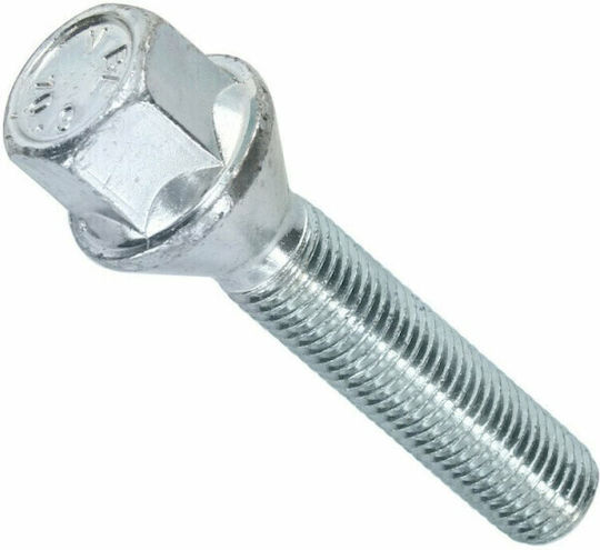 Lampa Μπουλόνια Απλά Κωνικά M12x1.25mm για Κλειδί No 17 10τμχ
