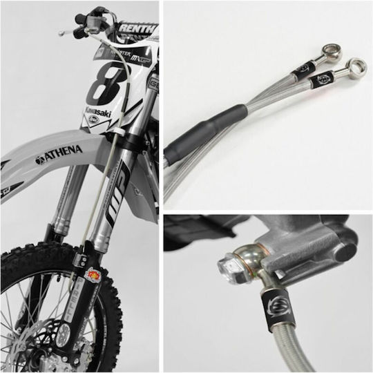 Moto-master Високоналяганова Предна Спирачна Линия 212068 1бр