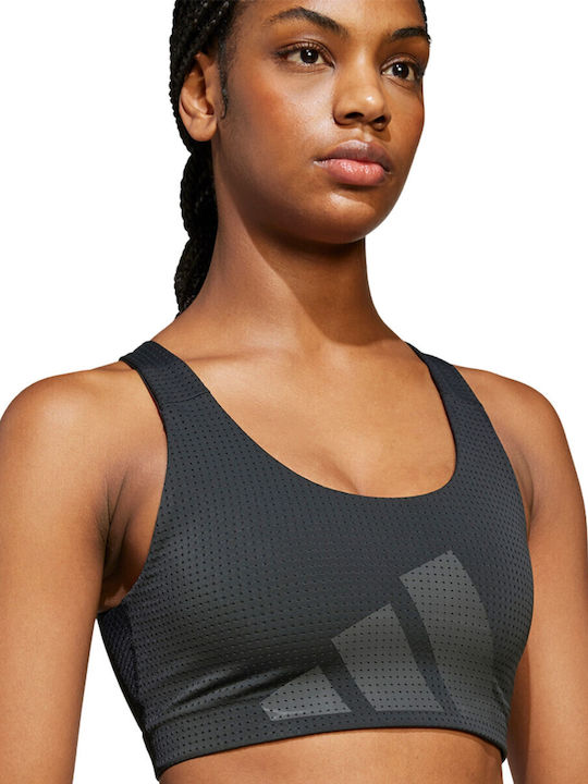 adidas Powerimpact Hiit Γυναικείο Μπουστάκι Μαύρο adidas Powerimpact Hiit Γυναικείο Μπουστάκι Μαύρο