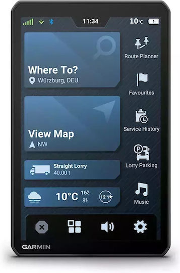 Garmin Dispozitiv de Navigație GPS Dezl Lgv820 cu Ecran 8" Bluetooth / USB & Slot card