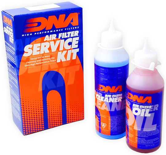 DNA Filters Kit de Service pentru Filtru de Aer Set de Curățare și Lubrifiere pentru Filtrul de Aer al Motocicletei