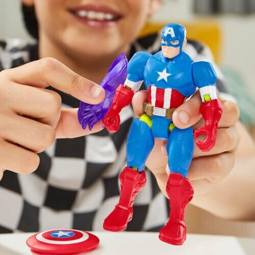 Action Figure Captain America Marvel Avengers Captain America 12cm.