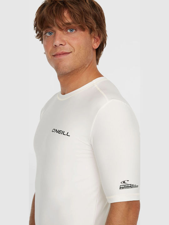 O'Neill Essential Skins S Αντηλιακή Μπλούζα Λευκή