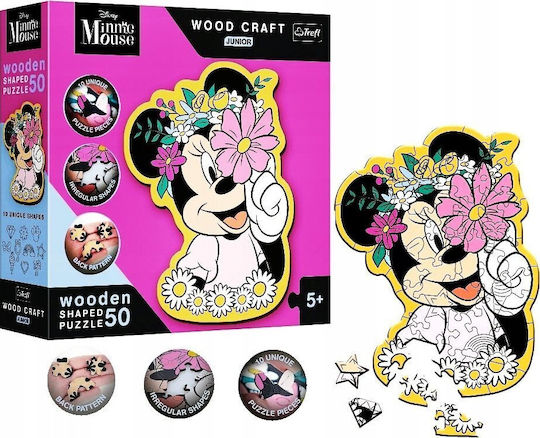 Trefl Trefl Disney Ξύλινο Παζλ Minnie 50 Τεμ