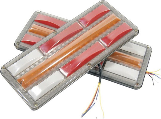 Set Lumini Trailer LED cu șuruburi 24V 2buc