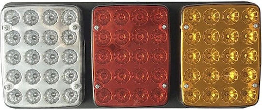 GloboStar Φως Τρέιλερ LED Αδιάβροχο με Βίδες 24V 1τμχ