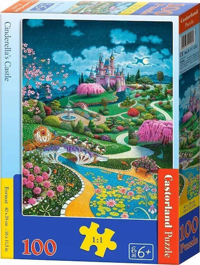 Пъзел Castorland 100 Замъкът на Пепеляшка