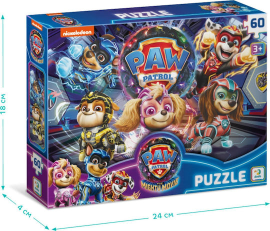 Dodo Puzzle "περιπολία Σκύλων Επιχείρηση Μετεωρίτης" Παζλ 60 Κομμάτια Paw Patrol