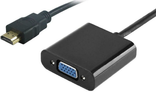 Acp Μετατροπέας Hdmi Male Vga Female