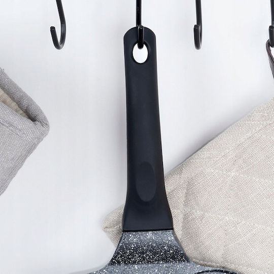 Vilde Black Line Pfanne für Pfannkuchen aus Aluminium mit Innenbeschichtung aus Stein