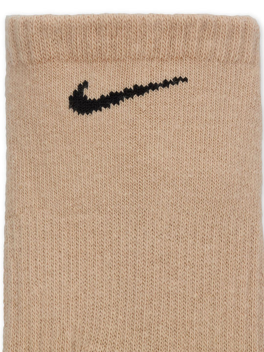 Nike Everyday Plus Cushioned Training No-show Șosete pentru Tenis Roz 1 pereche