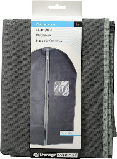 Koopman Hanging Storage Case for Clothes / Dresses in Gray Color 58x130cm 1pcs