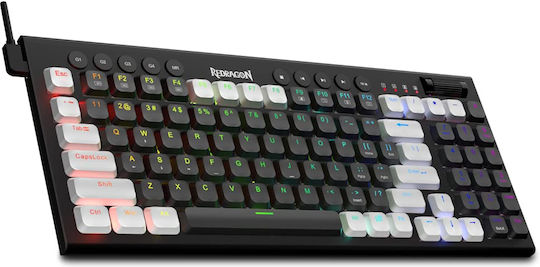 Redragon Sion K653 Gaming Μηχανικό Πληκτρολόγιο με Custom Red διακόπτες και RGB φωτισμό (Αγγλικό US)