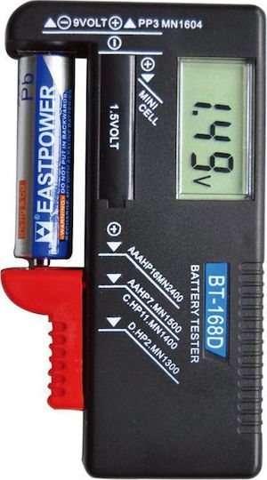 ACP Digital Battery Tester with Battery Size Adjustment Lever 2050107
