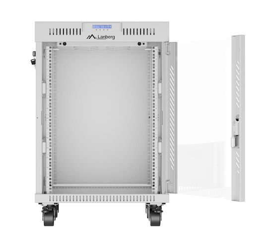 Lanberg Cu picioare Cabină Rack 15U Gri FF01-6615-12SL