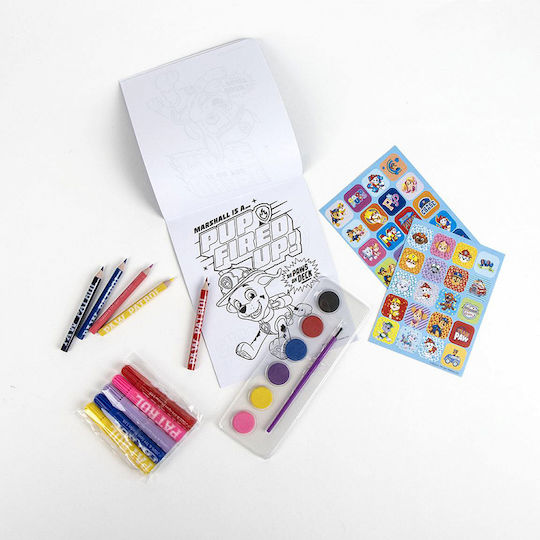 Cerda Paw Patrol Colouring Set 23x22cm 20 Pieces