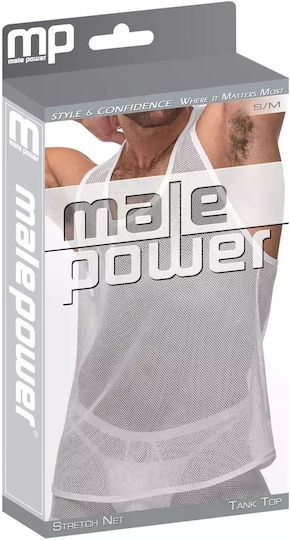 Malepower Sexy Herren Top Weiß
