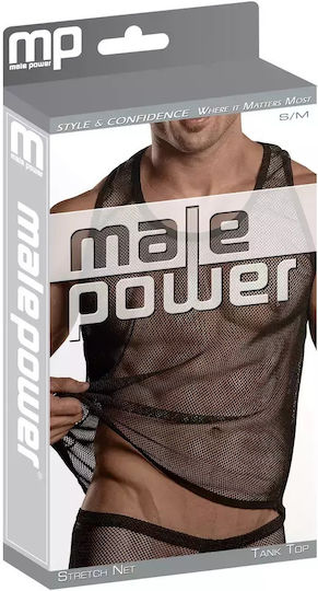 Malepower Sexy Ανδρικό Top Μαύρο