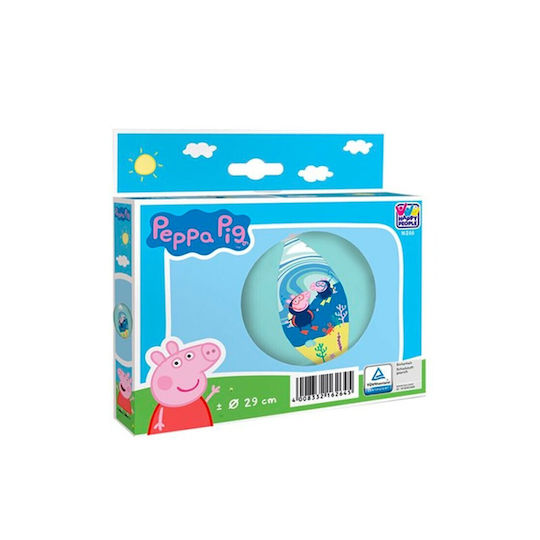 Peppa Pig Peppa Pig Inflatable Beach Ball in Blue Color 29 cm
