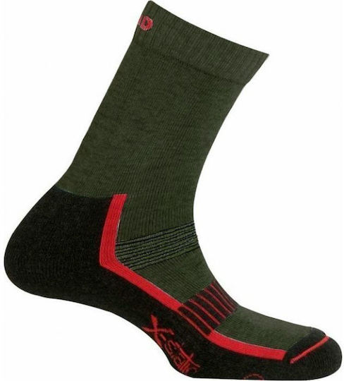 Mund Andes 334 Jagdsocken Coolmax / Baumwolle in Khaki Farbe