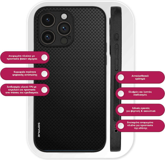 Sonique Carbon Series Case for Xiaomi 14t Pro Black 01
