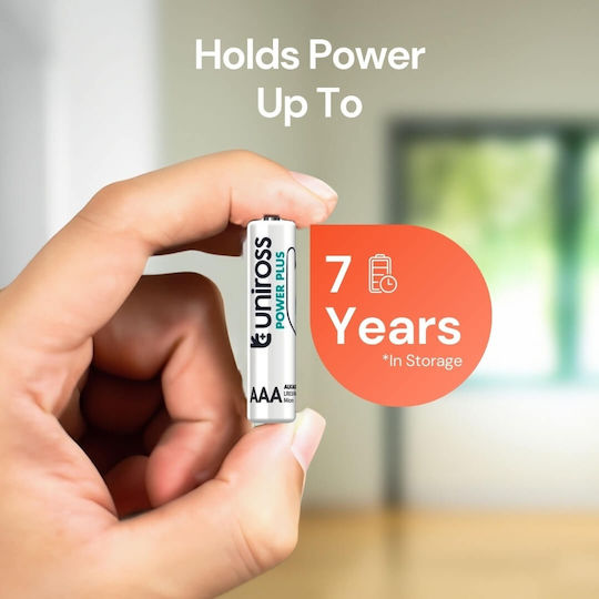 Uniross Power Plus Αλκαλικές Μπαταρίες AAA 1.5V 24τμχ