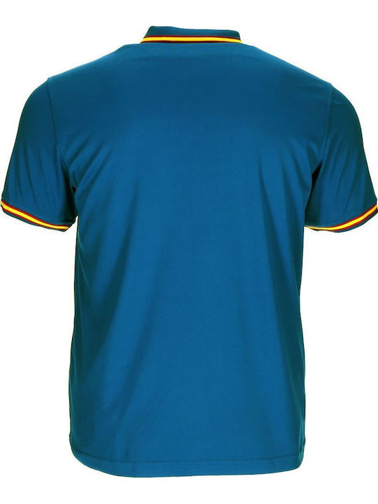 Valento Maastricht Men's Promotional T-Shirt Short Sleeve Royal Blue