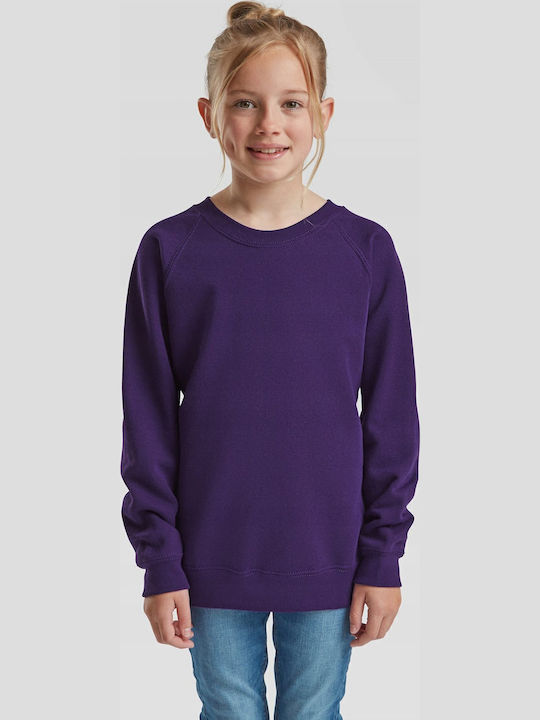 Fleece Παιδικό Φούτερ Purple