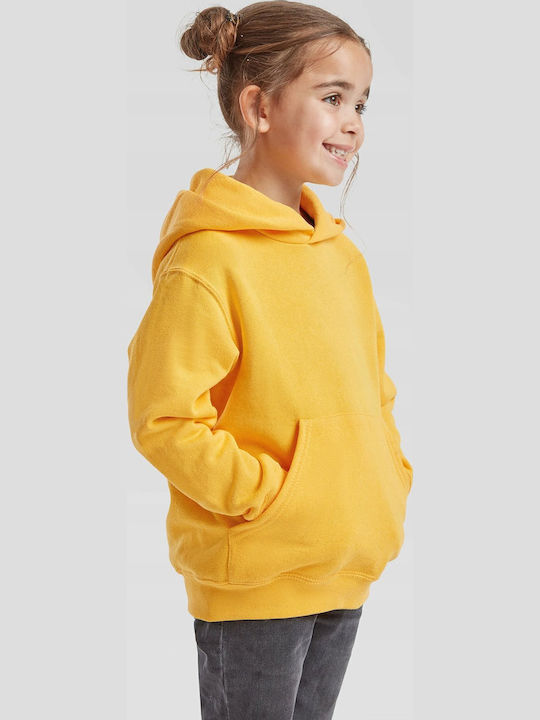 Kinder-Sweatshirt mit Kapuze und Taschen Sunflower