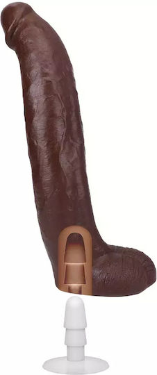 Doc Johnson Dildo Ρεαλιστικό Dildo με Όρχεις και Βεντούζα Flesh 33cm