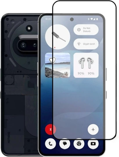 Μετριασμένο Γυαλί 3d Nothing Phone 3a Μαύρο Πλαίσιο