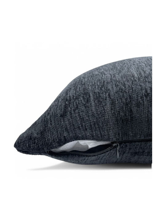 To megalo pazari Sofa Cushion Black 40x40cm