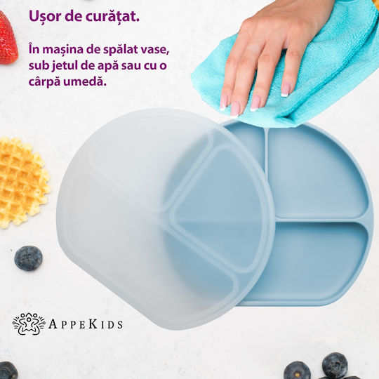 AppeKids din silicon Turcoaz