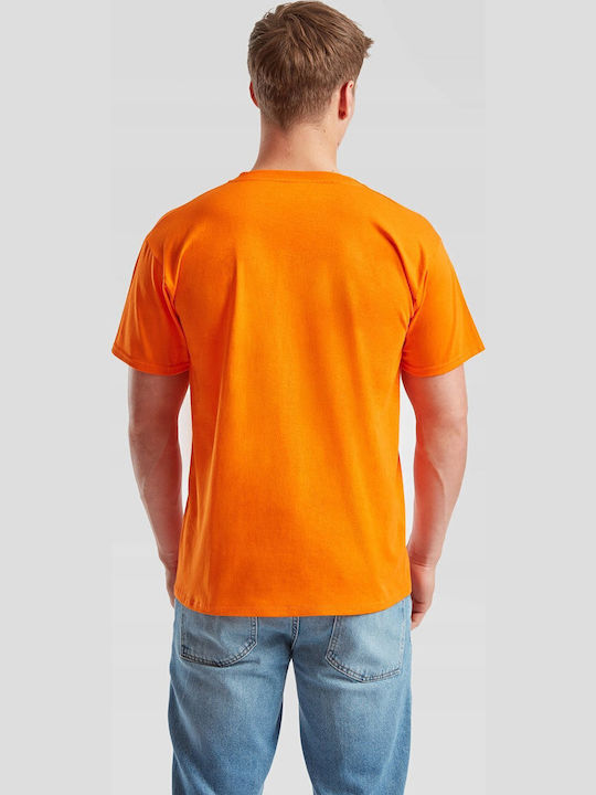 Herren Valueweight T-Shirt Orange Größe 3XL