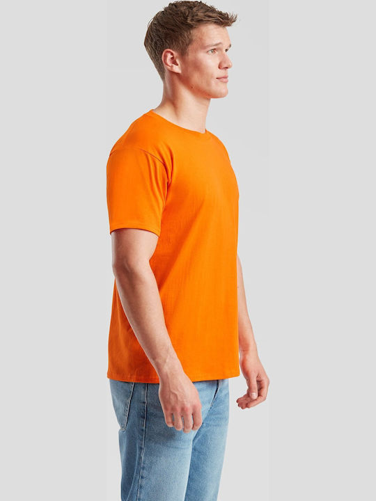 Men's Valueweight T-shirt Orange Size 3xl