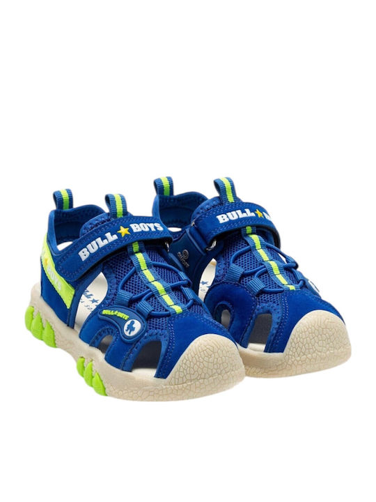 Shoe Sandals Anatomic with Velcro & Lights Blue