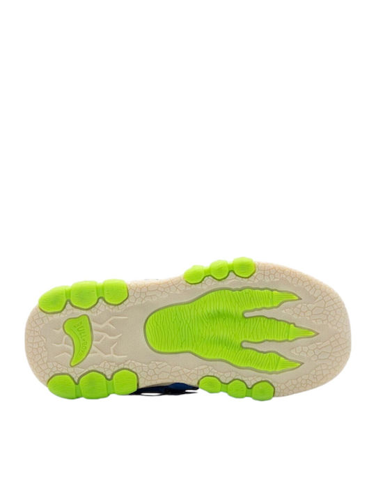 Shoe Sandals Anatomic with Velcro & Lights Blue